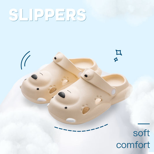 S1 Bear Breathable Slippers
