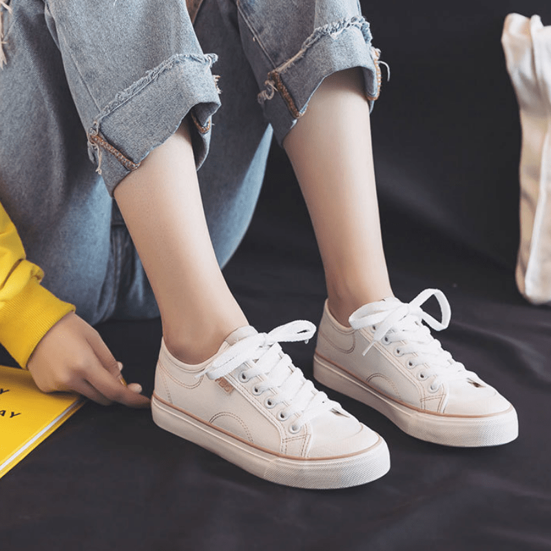 Patchwork Basic Canvas Shoes